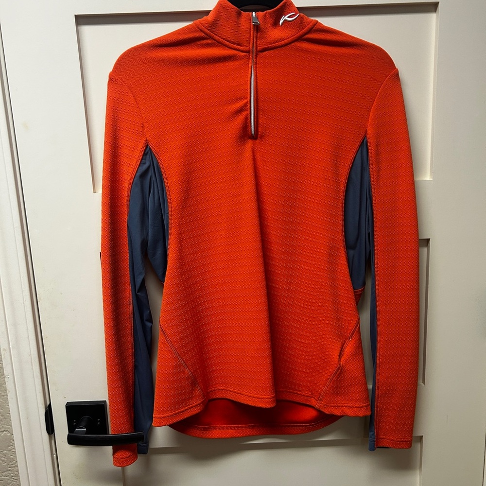 Women's Kjus Golf Quarter Zip and two pair of Coordinating Kjus Pants